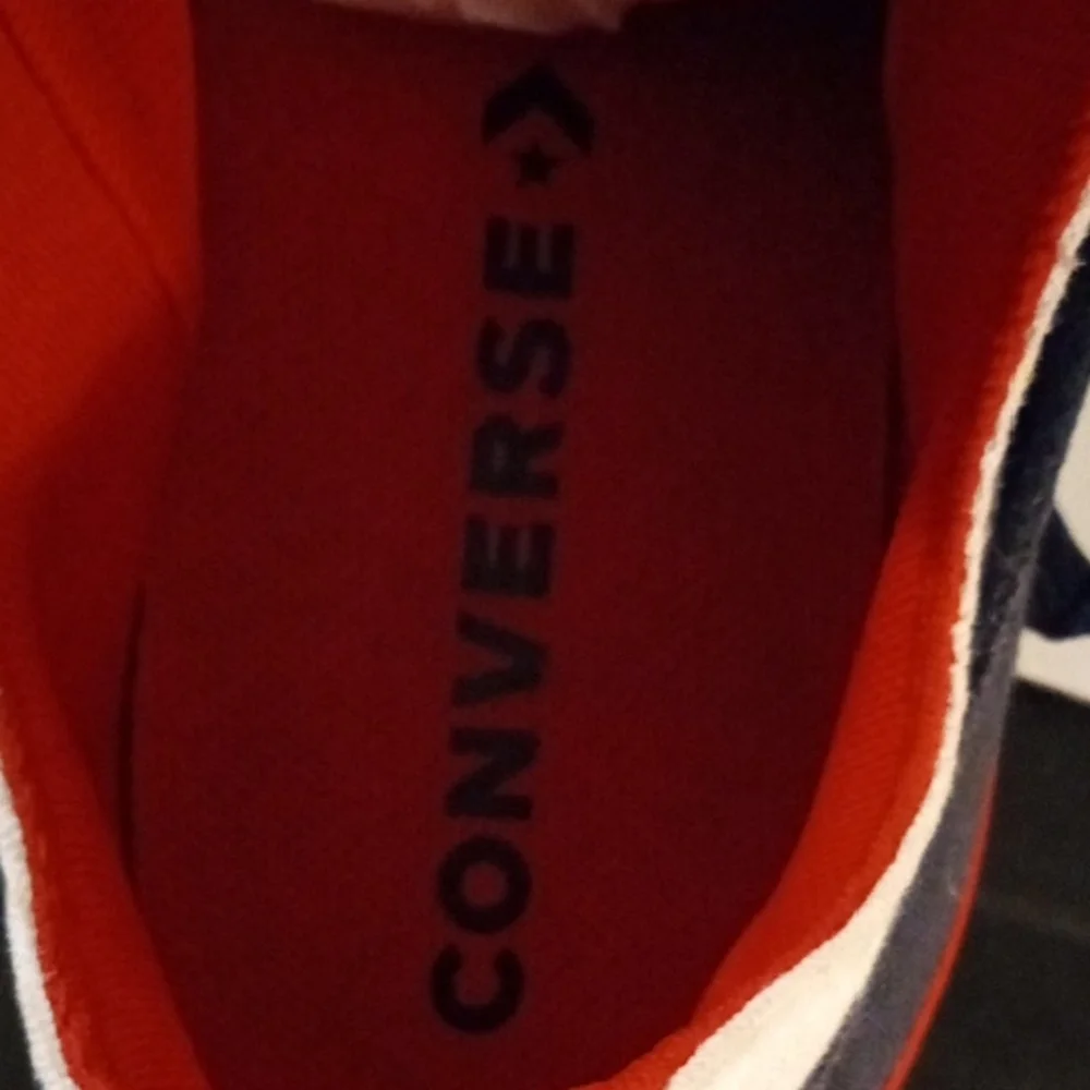 Converse Women's Size 7 All Star Red White Blue  Double Tongue - Picture 13 of 13